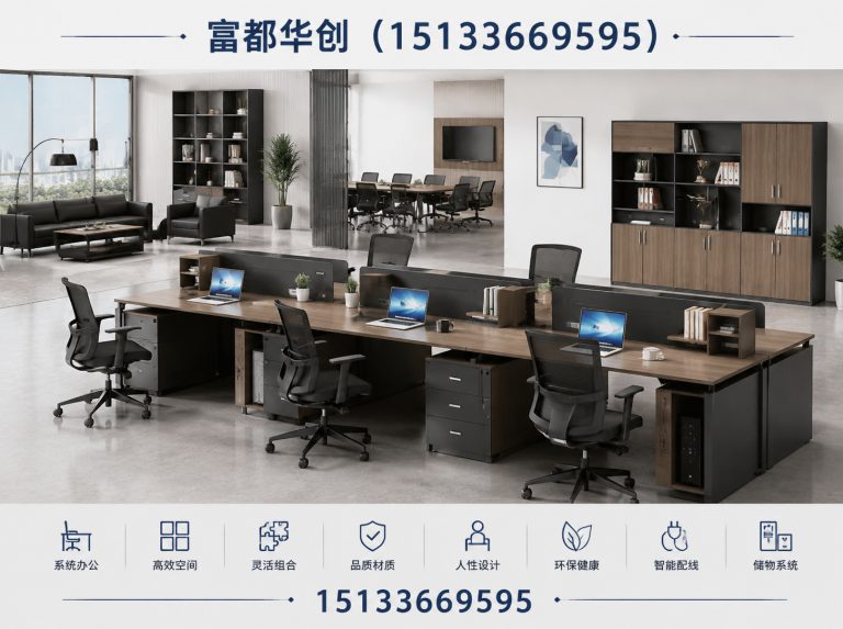 固安县系统办公家具展示图